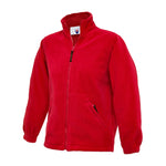 red School Uniform Full Zip Fleece Jacket