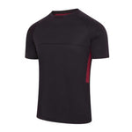 iGen Sports Tech Tee Black/Maroon
