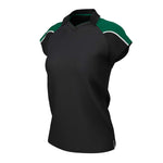 iGen Female Sports Polo Black/Bottle