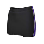 iGen Female Skorts Shorts Black/Purple