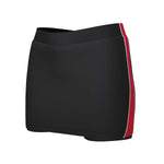 iGen Female Skorts Shorts Black/Red