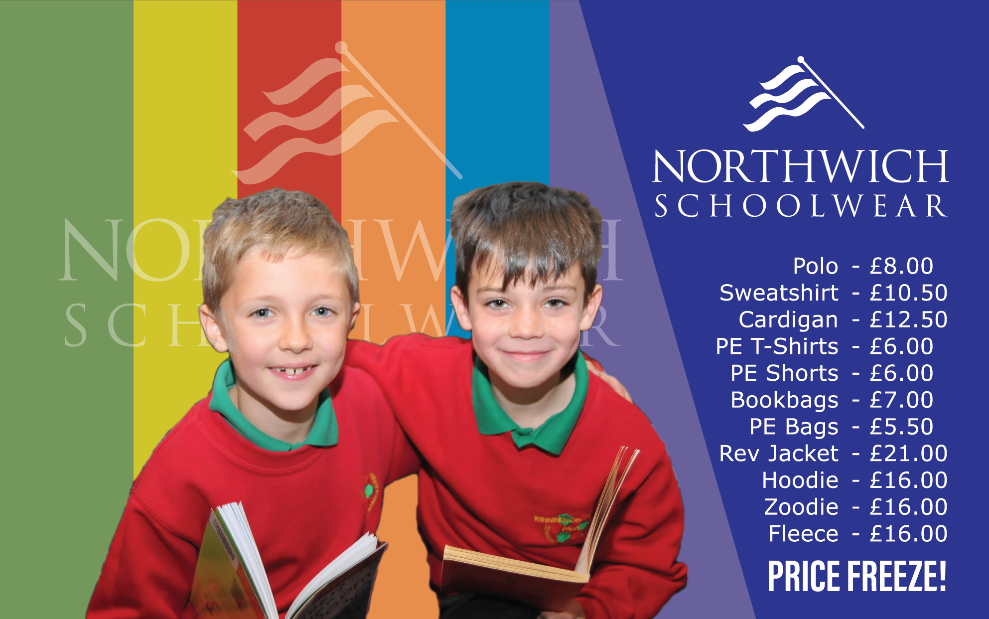 Northwich Schoolwear - Uniform Supply Information