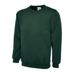 bottle green School Uniform Sweatshirt