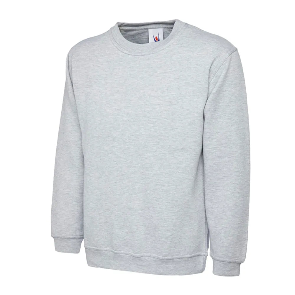 heather grey School Uniform Sweatshirt