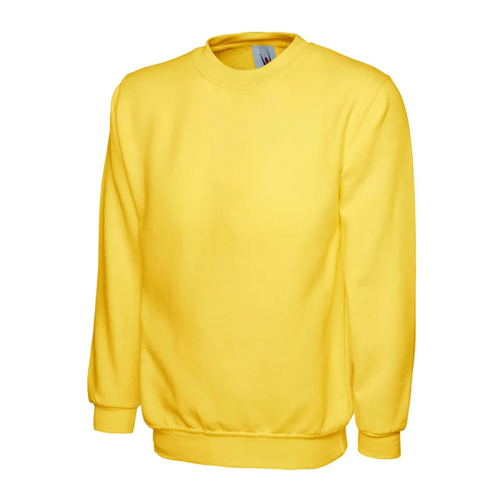 yellow School Uniform Sweatshirt