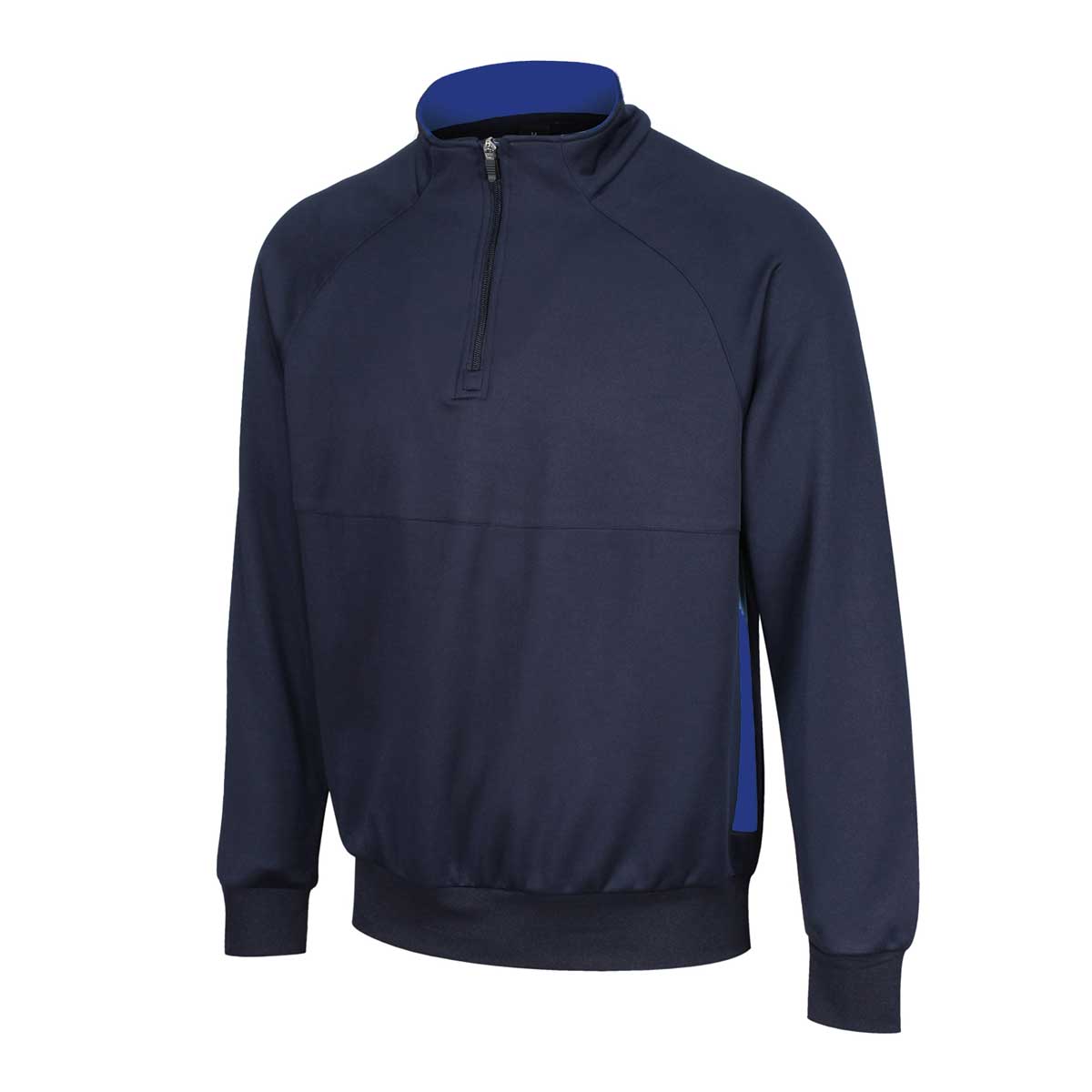 iGen Sports 1/4 Zip Midlayer Track Top Navy/Royal