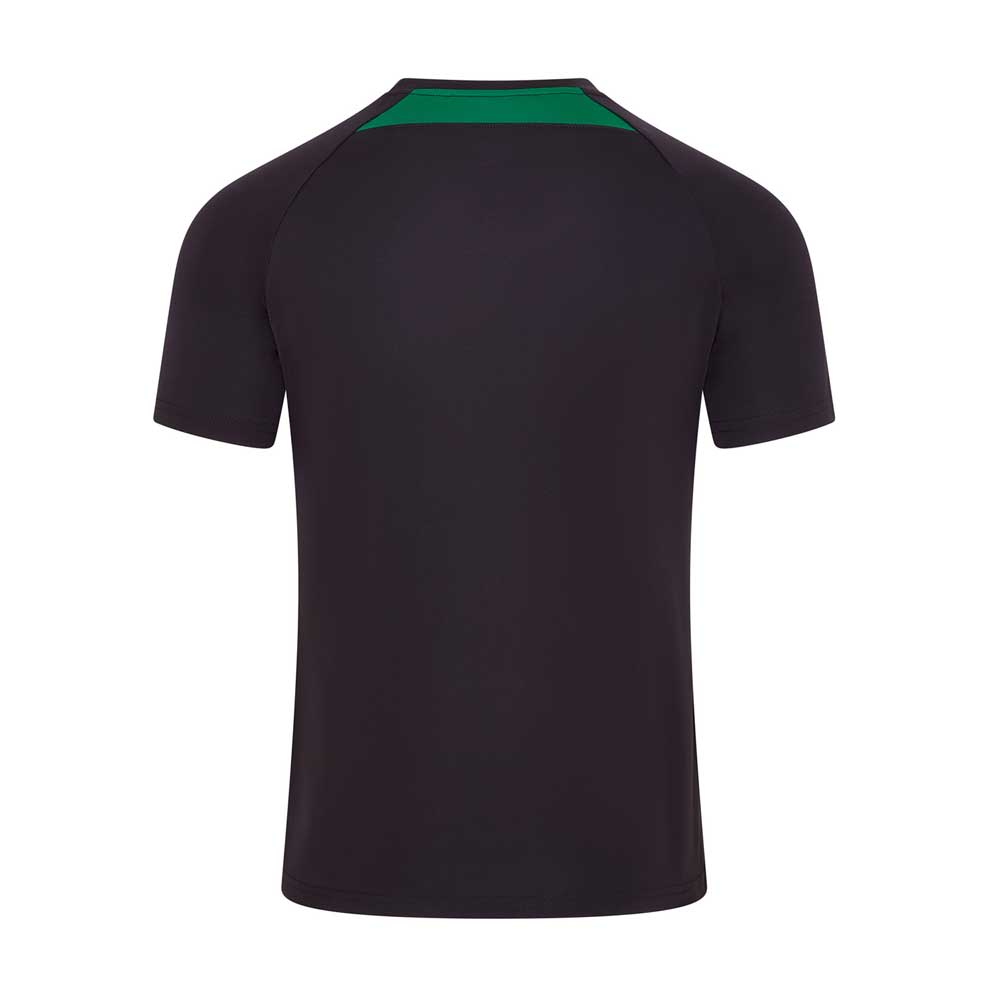back view of iGen Sports Tech Tee Black/Bottle