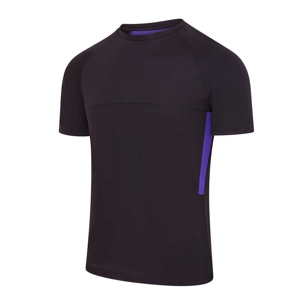 iGen Sports Tech Tee Black/Purple