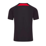 back view of iGen Sports Tech Tee Black/Red