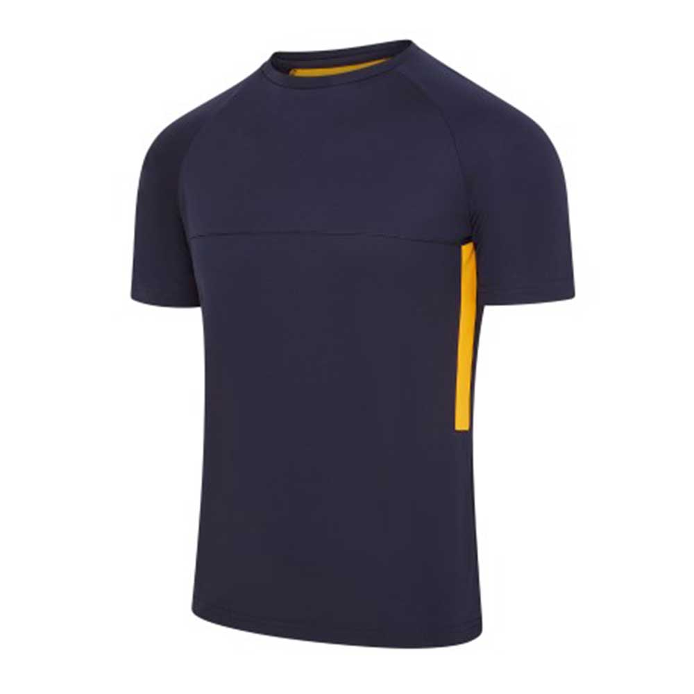 iGen Sports Tech Tee Navy/Amber