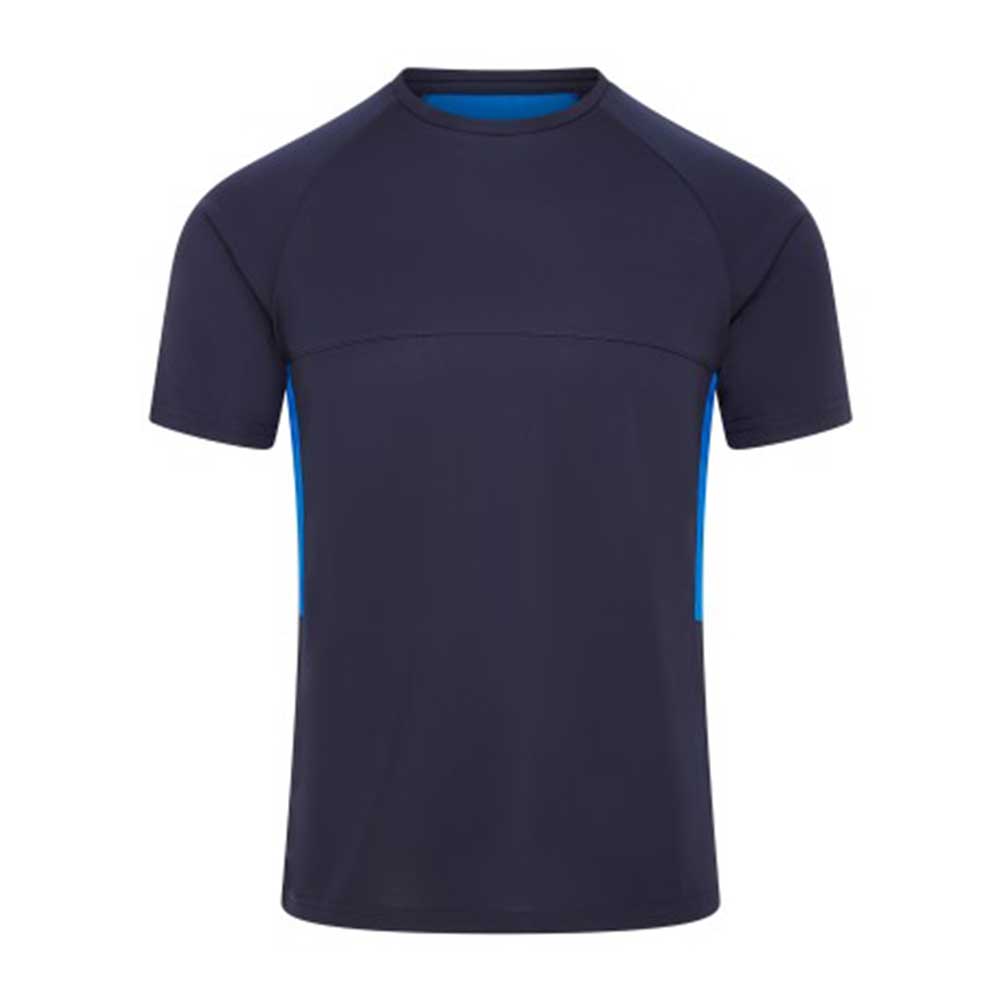 front view of iGen Sports Tech Tee Navy/Royal