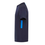 side view of iGen Sports Tech Tee Navy/Royal