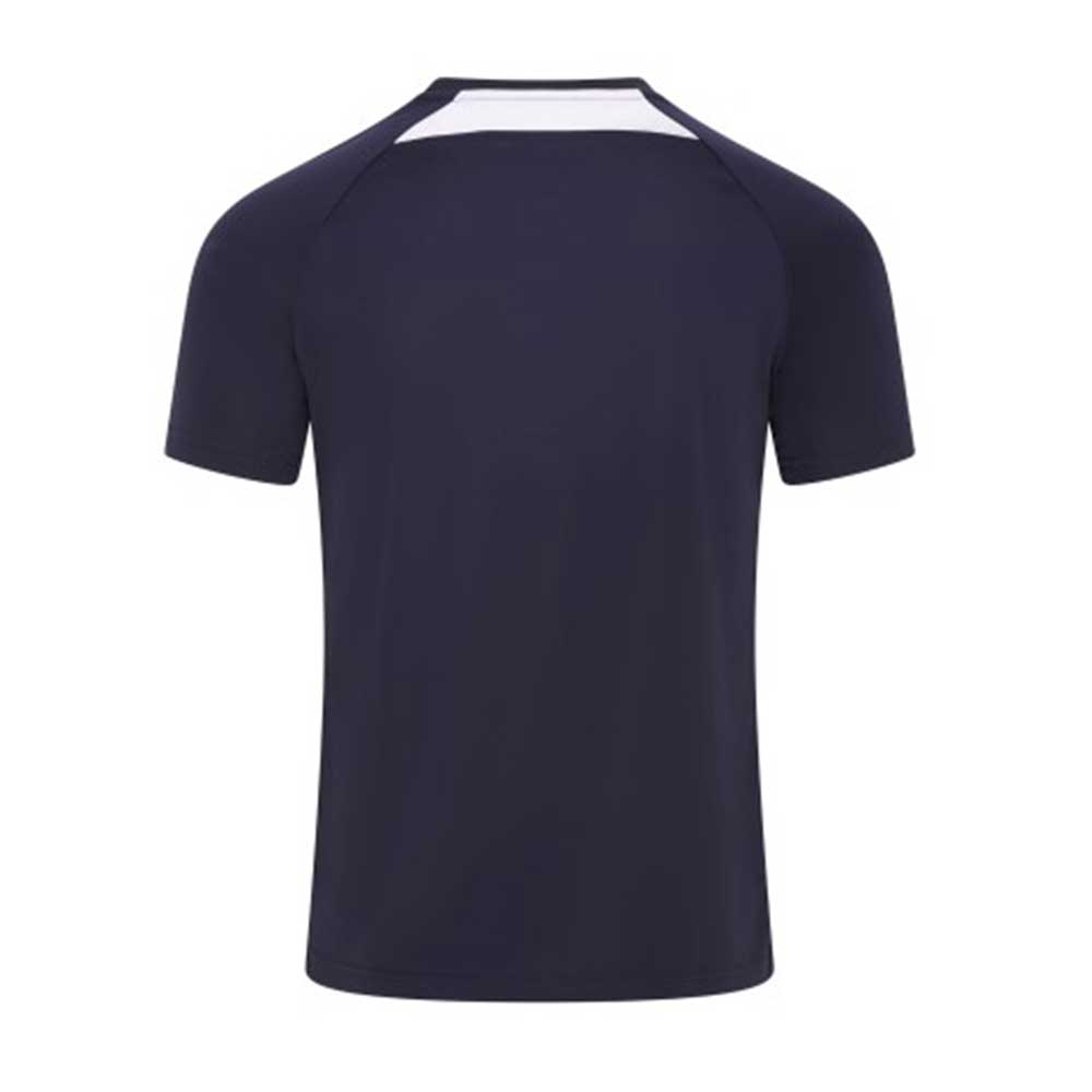 back view of iGen Sports Tech Tee Navy/White