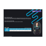 Size guide for the Hartford Church of England school PE shirt