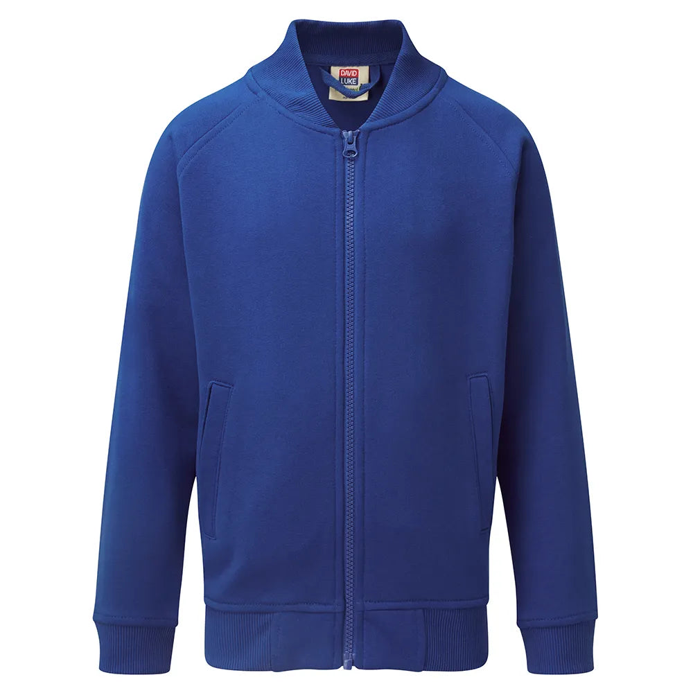 dark royal Full Zip Eco Sweatshirt