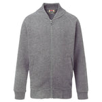 school grey Full Zip Eco Sweatshirt