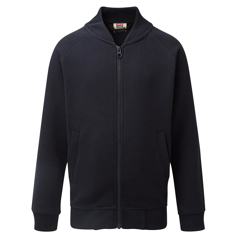 navy Full Zip Eco Sweatshirt