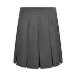 Girls Stitched Down Knife Pleat Skirt back