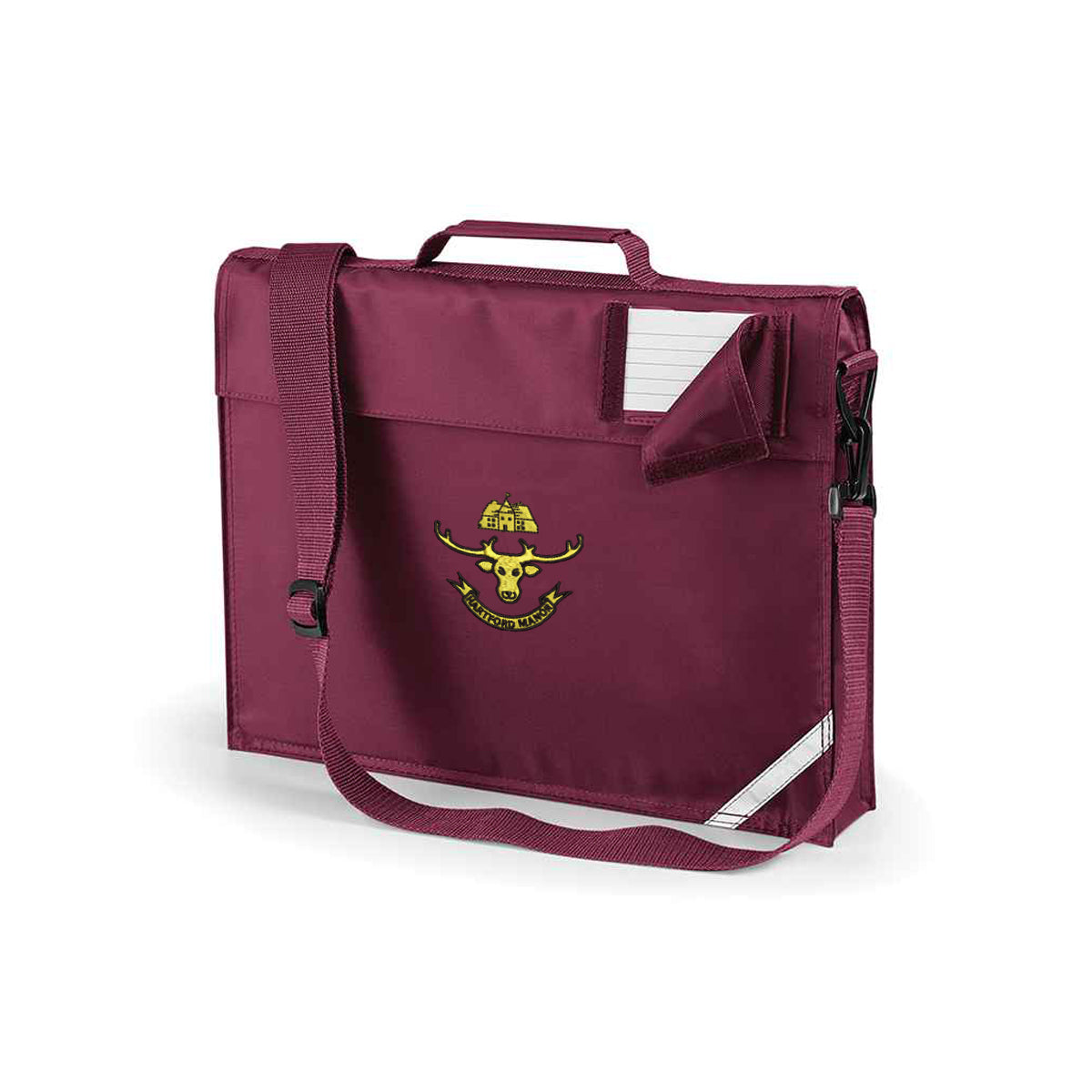 Maroon Hartford Manor Bookbag for students