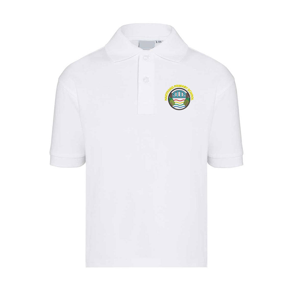 Hartford Primary School Polo White