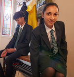 Models wearing the David Luke Schoolwear Girls & Boys School Eco-Blazers - Northwich Schoolwear