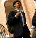 Model wearing the David Luke Schoolwear Boys School Eco-Blazer - Northwich Schoolwear