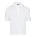 white Junior School Eco Pique Polo Shirt