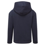 front view of Junior Eco Hoodie navy