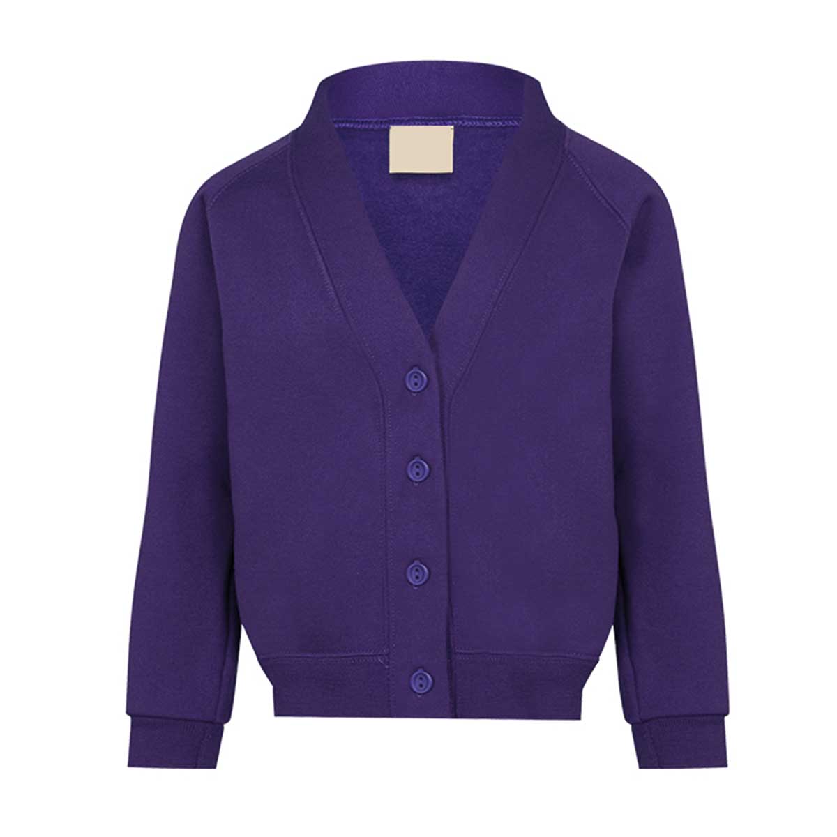 Classic Cardigan Purple