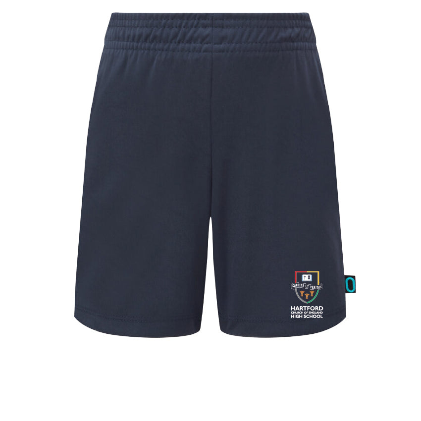 PE shorts for HHS students in navy