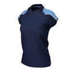 iGen Female Sports Polo Navy/Sky