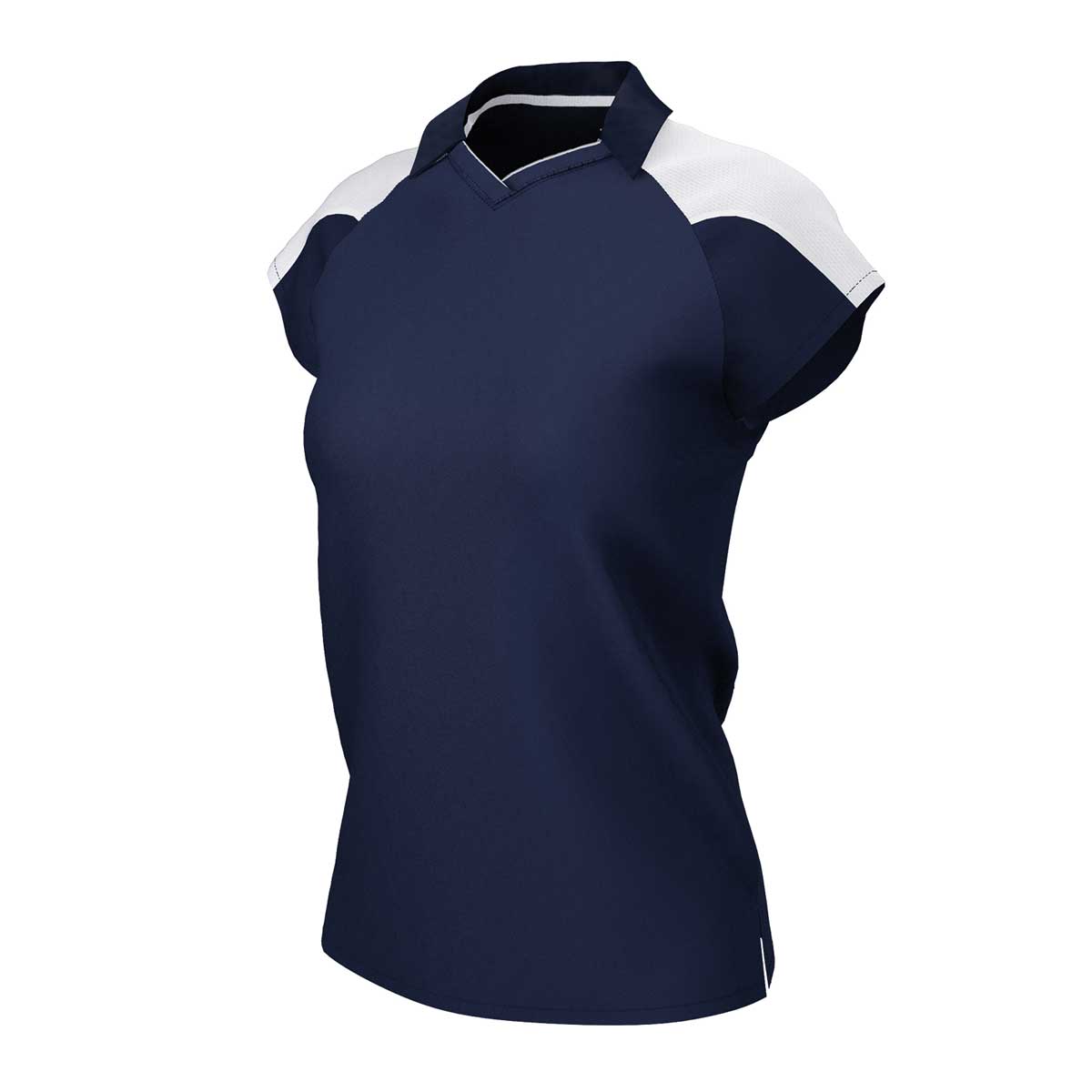 iGen Female Sports Polo Navy/White