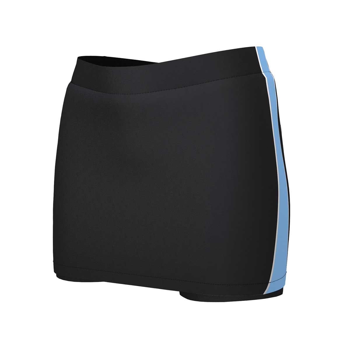 iGen Female Sports Skorts Black/Sky