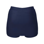 back view of iGen Female Sports Skorts Navy