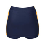 back view of iGen Female Sports Skorts Navy/Amber