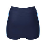 back view of iGen Female Sports Skorts Navy/Sky