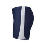 side view of iGen Female Sports Skorts Navy/White