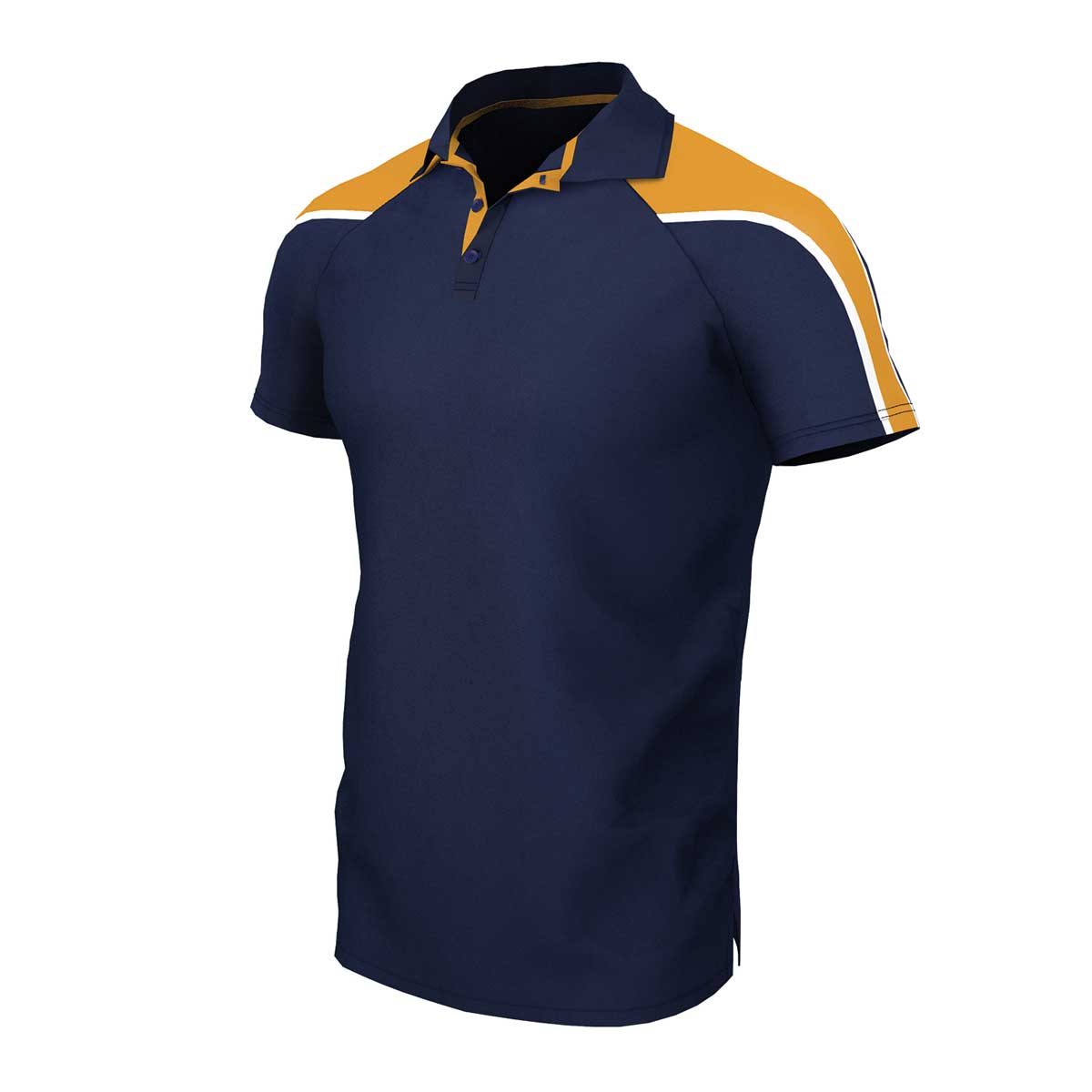 iGen Unisex Sports Polo Navy/Amber