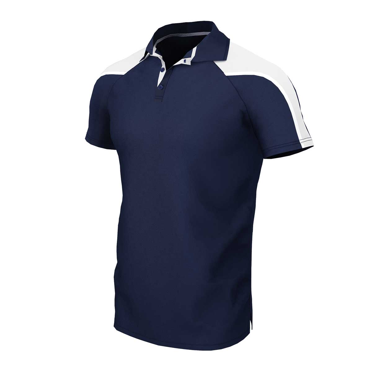 iGen Unisex Sports Polo Navy/White