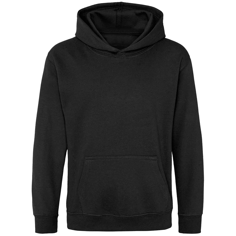 black smoke School Kids Hooded Sweatshirt