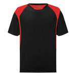Sports T-Shirt for School PE Kit Black/Red