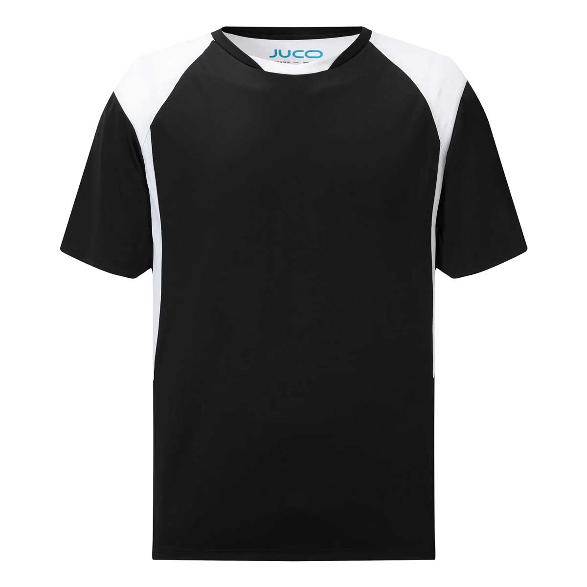 Sports T-Shirt for School PE Kit Black/White