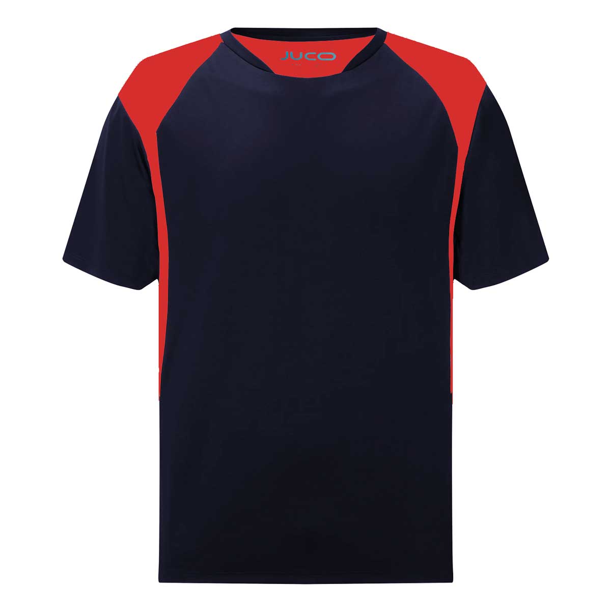 Sports T-Shirt for School PE Kit Navy/Red
