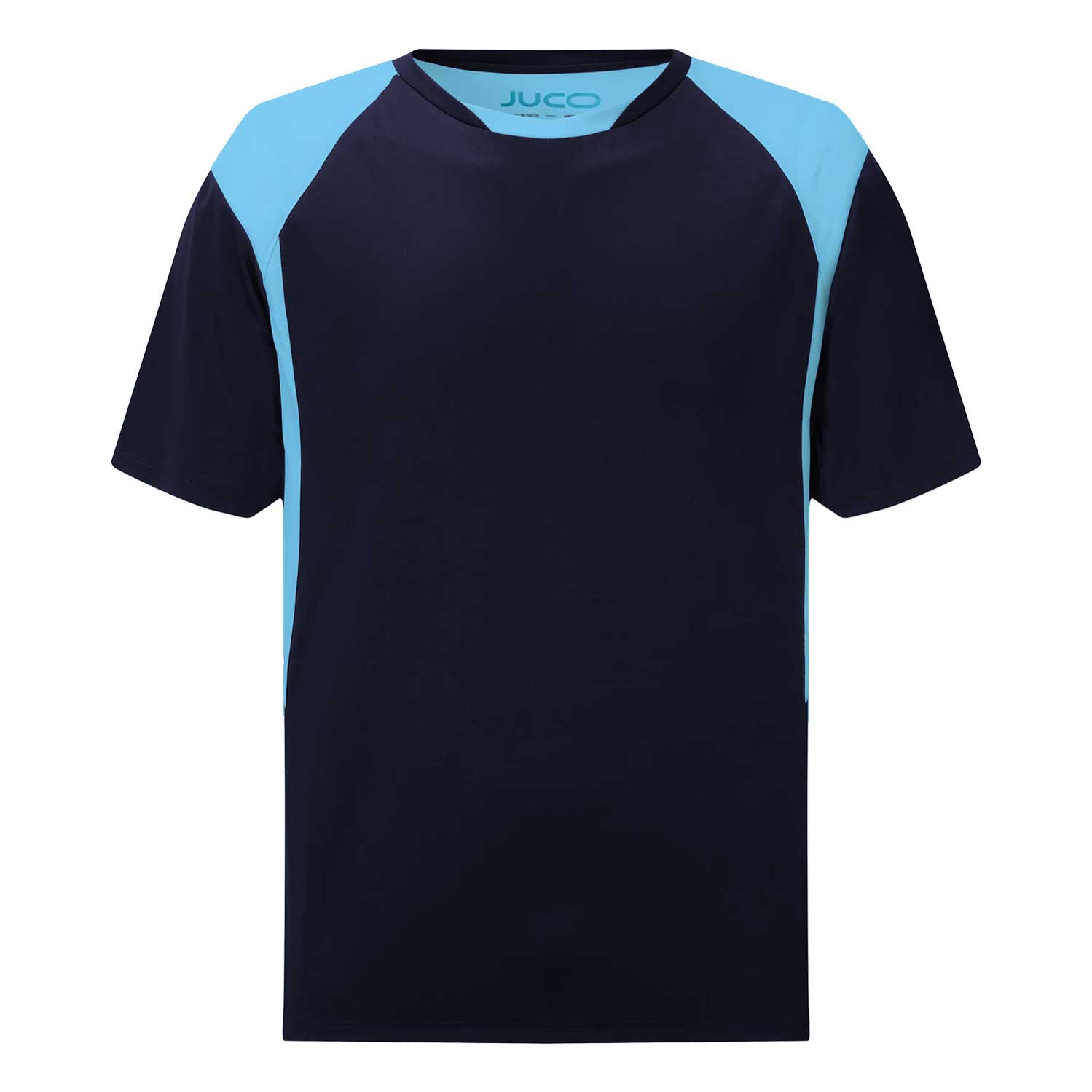 Sports T-Shirt for School PE Kit Navy/Sky