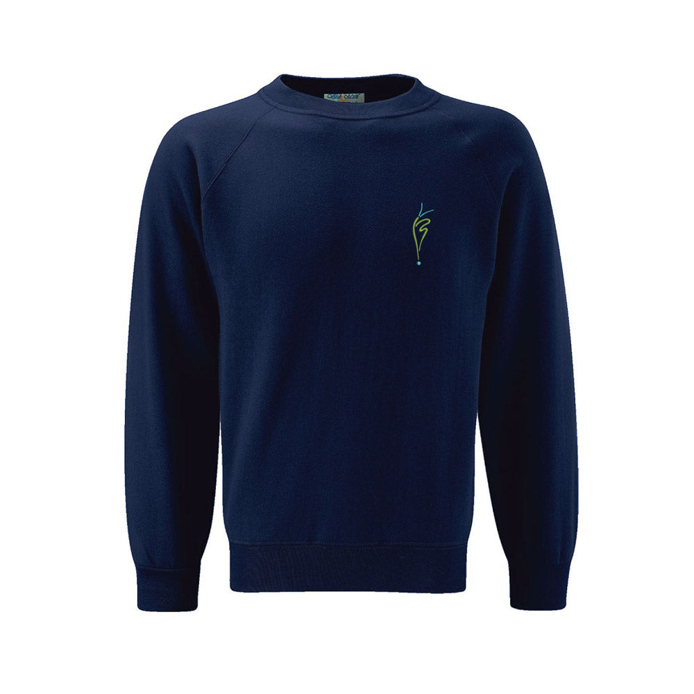 Navy blue sweatshirt for Kingsmead Primary School students