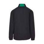 back view of iGen Showerproof Jacket Black/Bottle