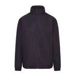 front view of iGen Showerproof Jacket Black/Purple