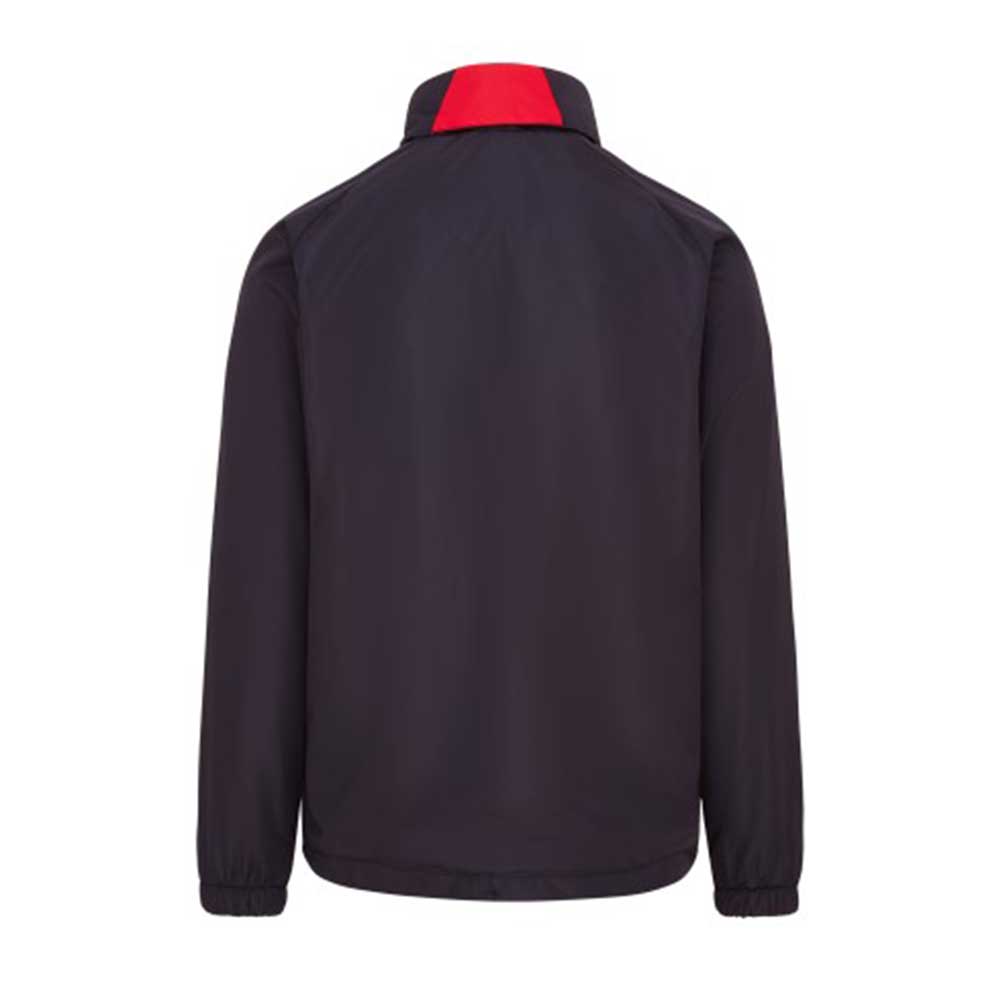 back view of iGen Showerproof Jacket Black/Red