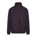 front view of iGen Showerproof Jacket Black/Red