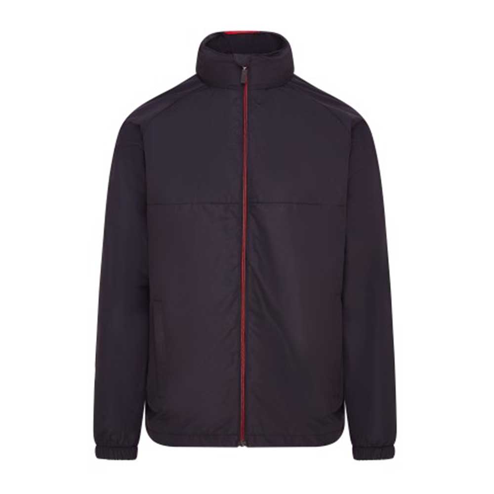 front view of iGen Showerproof Jacket Black/Red